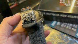 WE Airsoft Glock 18C Silver Slide Semi and Fulk Automatic quick review