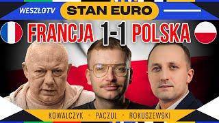 POLSKA - FRANCJA 1:1. MAMY JEDEN PUNKT NA EURO 2024 I NIE JESTEŚMY NAJGORSI! KOWAL, ROKI, PACZUL