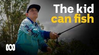 The budding career of an 11-year-old fishing fanatic