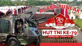 Acara Puncak HUT TNI 2024 Naik Truk TNI |  Lihan Vlog goes to Monas