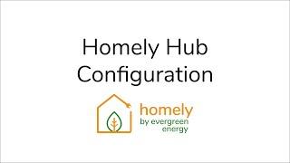 7 - Homely Hub configuration for Samsung