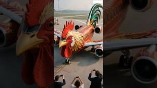 Feathers and Flight – Meet the Rooster Aircraft Concept #airplane #plane #travel #aviation #rooster