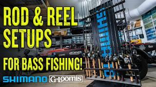 My CRAZY Rod & Reel Arsenal FOR BASS FISHING!