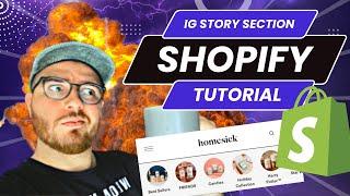 How To Create An Instagram Story-like Section On Shopify [ Code Included ]