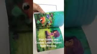 High Quality and Custom Color Children Book Printing #books #printing