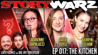 Adrienne Iapalucci vs Katie Boyle vs Kerryn Feehan | Story Warz | Episode 017: The Kitchen