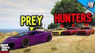 ZENTORNO vs HELLFIRES | GTA 5 ManHunt!