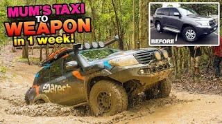 INSANE TRANSFORMATION! How we made this stocker 4WD 24/7 trip-ready! The 12 mods YOU need!