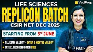 Join VedPrep’s Replicon Batch for CSIR NET Dec 2025 | Admissions Open Now! | Crack CSIR NET Dec 2025