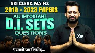 SBI Clerk Mains 2019 to 2023 Papers - All Important D.I. Sets || Quant by Aashish Arora