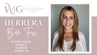 Belle Tress | HERRERA Wig Review | Jamoca Almond Fudge  R #wigs #wigreview