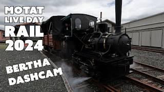 MOTAT Live Day Rail 2024 - Bertha Dashcam