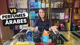 Probando perfumes Árabe de Lujos