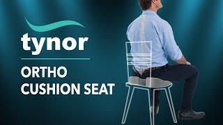 Tynor Ortho Cushion Seat (H23) for bringing lower back to its neutral position.