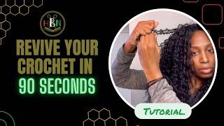 REVIVE your old crochet braids! Save your money!