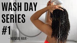 WASH DAY SERIES! #1 | Natural Hair | AbbieCurls