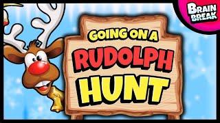  Rudolph Hunt  Brain Break  Bear Hunt  Christmas Brain Breaks