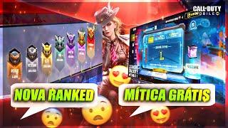 MANO! A NOVA RANKED do COD MOBILE SERÁ ASSIM... (NOVIDADES da ATUALIZAÇÃO e AK 117 MÍTICA GRÁTIS)