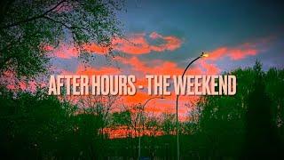 After Hours - The Weeknd (SLOWED + REVERB AND BASS BOOSTED)