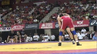 FS 84kg Final Match 1 - Cael Sanderson vs. Jake Herbert