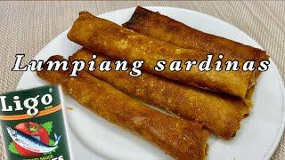 LUMPIANG SARDINAS by lanie tapire #lumpiangshanghai #sardinas #sardinasrecipe