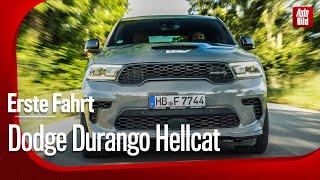 Dodge Durango Hellcat | Erste Fahrt mit Thomas Geiger