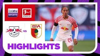 RB Leipzig v Augsburg | Bundesliga 23/24 | Match Highlights