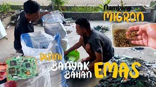 Menambang emas di PALEMBANG