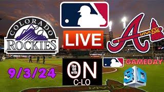 Atlanta Braves Vs Colorado Rockies. Live MLB Baseball. Play by PLay, 3D Presentation, & More!