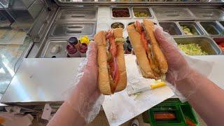 Subway’s Old Technique (V-Cut Sub)