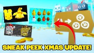 SNEAK PEEK to CHRISTMAS EVENT in Pet Simulator X!