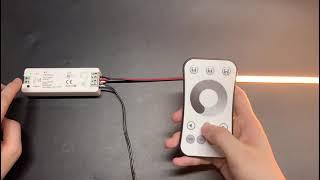 V1+R6-1 Touch LED Dimmer with wireless remote