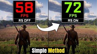 Red Dead Redemption 2 FPS Boosting Secrets Only PRO Gamers Know