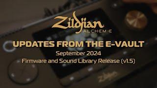 Zildjian ALCHEM-E E-Kit | September 2024 Firmware Update (v 1.5)