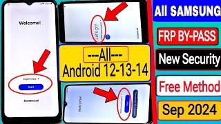 SAMSUNG FRP BYPASS 2024 {QR Code} Android 12-13-14 New Security 2024FRP Lock Reomoval | Bypass Frp