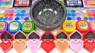 Satisfying Compilation How To Make Rainbow Slime Eyeshadow Makeup Mixing Random Things GoGo ASMR