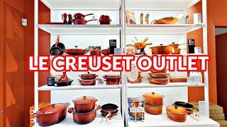 LE CREUSET OUTLET SHOP WITH ME