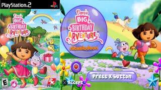 Dora the Explorer - Doras Big Birthday Adventure (Playstation 2) [2010]. Longplay. No comments.