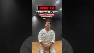 How to turn off the lights (regular people vs karate practitioners) 