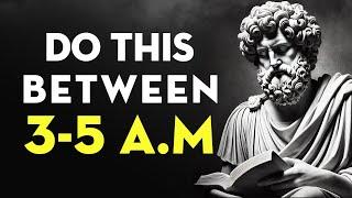 If You Wake Up Between 3AM & 5AM, DO THESE 3 THINGS | Stoicism