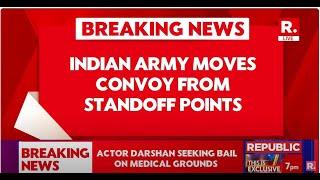 India China Disengagement Latest News: Indian Army Moves Convoy From Standoff Points