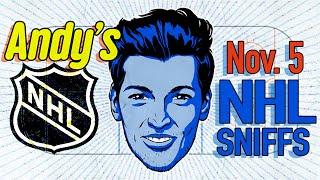 NHL Sniffs, Picks & Pirate Parlays Today 11/5/24 | Best NHL Bets w/Andy Francess