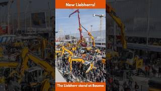 Epic Liebherr stand at Bauma