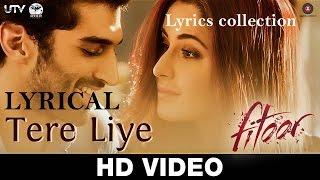 Tere Liye Full Song With Lyrics – Fitoor | Sunidhi Chauhan, Jubin Nautiyal