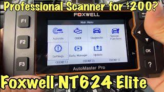 FOXWELL NT624 Elite Review - Scan All Modules on ALL Cars