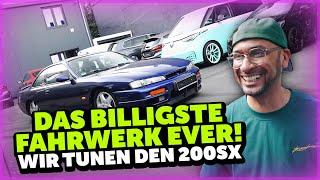 JP Performance - Das BILLIGSTE Fahrwerk EVER! | Wir tunen den 200SX