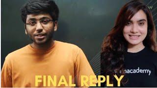 Shobhit nirwan Final Reply to Shipra Mishra