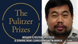 Reuters journalists win Pulitzer for reporting on PH 'drug war'