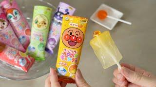 アンパンマン ペロペロキャンディー アイスキャンディーを作る Anpanman Lollipop Popsicle