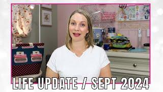 Life Update: Sewing Fun & Fresh Changes - Sept 2024